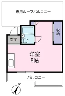 東京都杉並区方南1丁目【マンション】の間取り