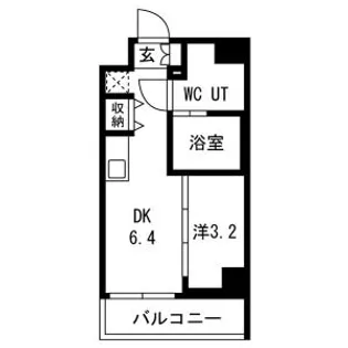 スパシエ幡ヶ谷【4階】の間取り