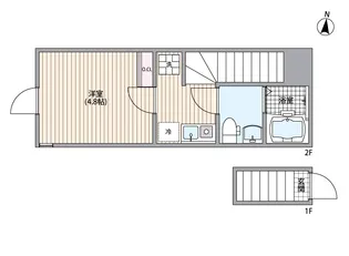 マーレ十条【2階】の間取り