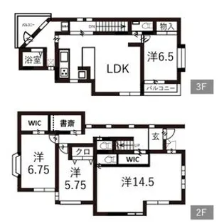 ステージK【2階】の間取り