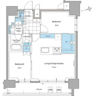 ルフォンプログレ本郷三丁目【10階】の間取り