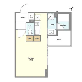 エルスタンザ代々木【2階】の間取り