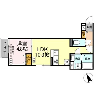 (仮称)中野区鷺宮3丁目PJ【2階】の間取り