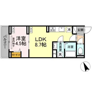 (仮称)中野区鷺宮3丁目PJ【2階】の間取り