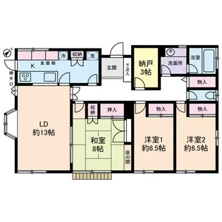 東京都杉並区荻窪2丁目【一戸建】の間取り