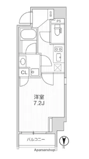 LIGHTHOUSE西新宿【5階】の間取り