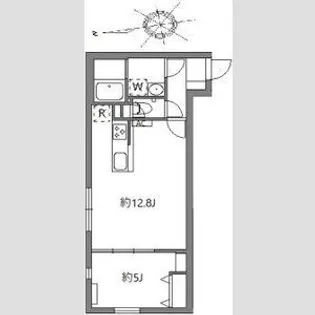 グランピア中野坂上【3階】の間取り