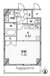 スペーシア高円寺Ⅰ【1階】の間取り