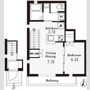 ルミナス桜台【2階】の間取り