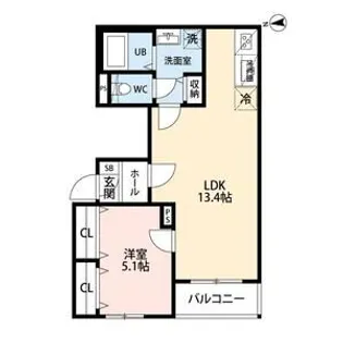 MOMO’S HOUSE【3階】の間取り