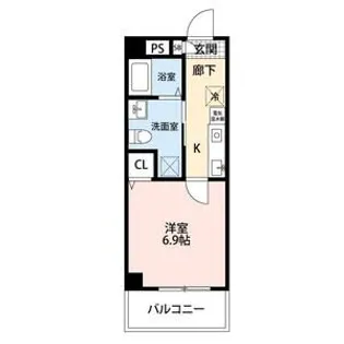 中台けやき苑【2階】の間取り
