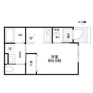 北新宿2ー5ー33【1階】の間取り