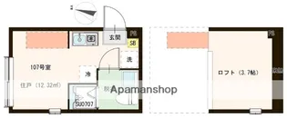 ソラニア上井草【1階】の間取り