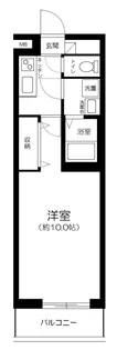 東京都新宿区上落合3丁目【マンション】の間取り