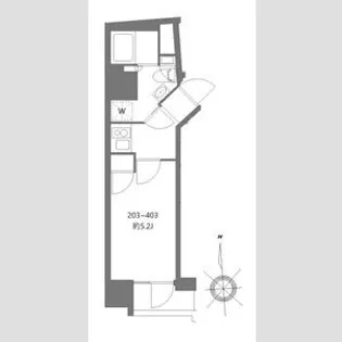 シティウォーク練馬【2階】の間取り
