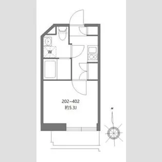 シティウォーク練馬【2階】の間取り