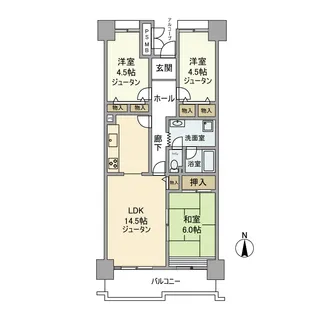 東京都練馬区光が丘7丁目【マンション】の間取り
