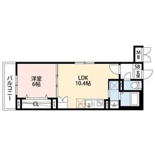 ANGE FLEUR【5階】の間取り