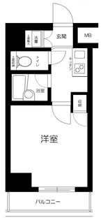 東京都練馬区貫井2丁目【マンション】の間取り