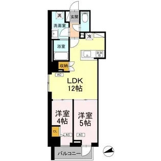 ロイジェント南池袋【6階】の間取り