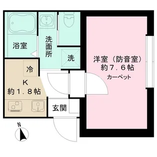 ドゥルーチェ【2階】の間取り