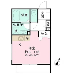 コート西山【2階】の間取り