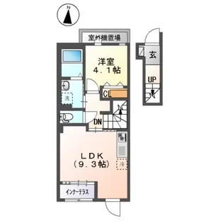 ヒルステージ野方【2階】の間取り