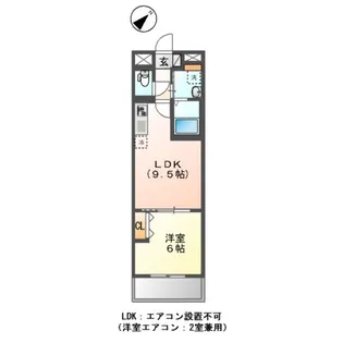 ルイーネ【1階】の間取り