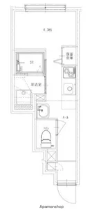 ソルナクレイシア荻窪Ⅲ【1階】の間取り