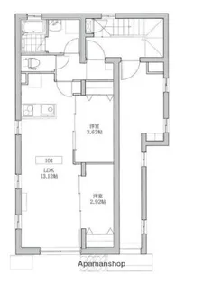 PRATIQUE西荻窪【1階】の間取り