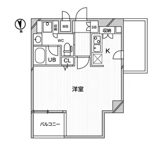 ラ・ステージ坂町【1階】の間取り