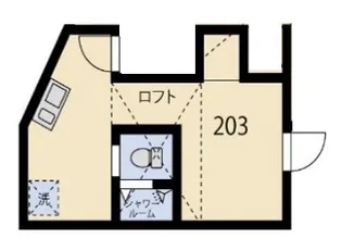 イルレガーメ高円寺【2階】の間取り