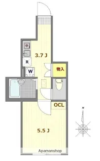 ミモザ哲学堂【1階】の間取り