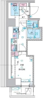 ジェノヴィア桜上水Ⅱ【8階】の間取り