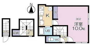 大山フラッグ【3階】の間取り