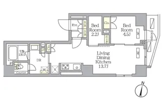 NOGATA RESIDENCE【2階】の間取り