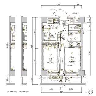 メインステージ東武練馬【2階】の間取り