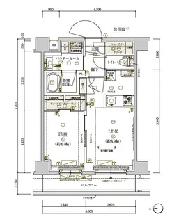 メインステージ東武練馬【2階】の間取り