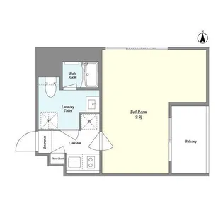 VーMUSIC中野【5階】の間取り