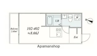 TRIAS114【3階】の間取り