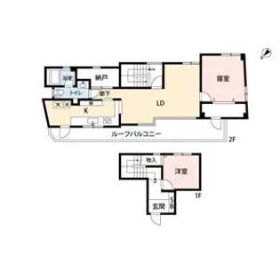 East Hills【2階】の間取り