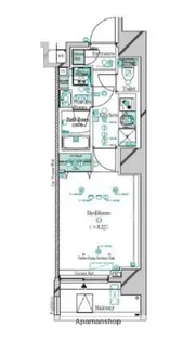 ガリシア千石【8階】の間取り
