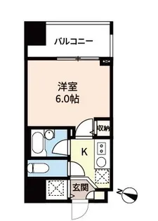 LASANTE板橋本町【606号室号室】の間取り