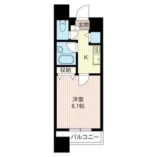 LASANTE板橋本町【701号室号室】の間取り