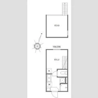 エイチワイコネクト東大泉【2階】の間取り