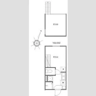 エイチワイコネクト東大泉【2階】の間取り