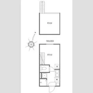 エイチワイコネクト東大泉【2階】の間取り