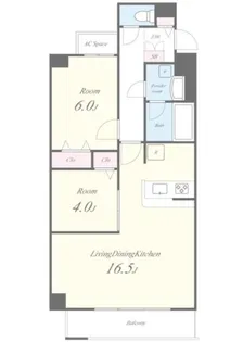 グランフォルム上鷺(グランフォルムカミサギ)【2階】の間取り