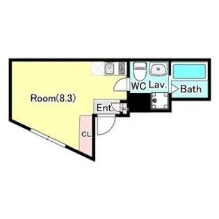 パレス池袋本町【3階】の間取り