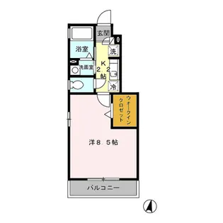 ファミーリエ B・C C【1階】の間取り